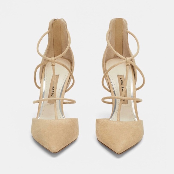 Zara Shoes - NWT Zara Strappy Heeled Sandals